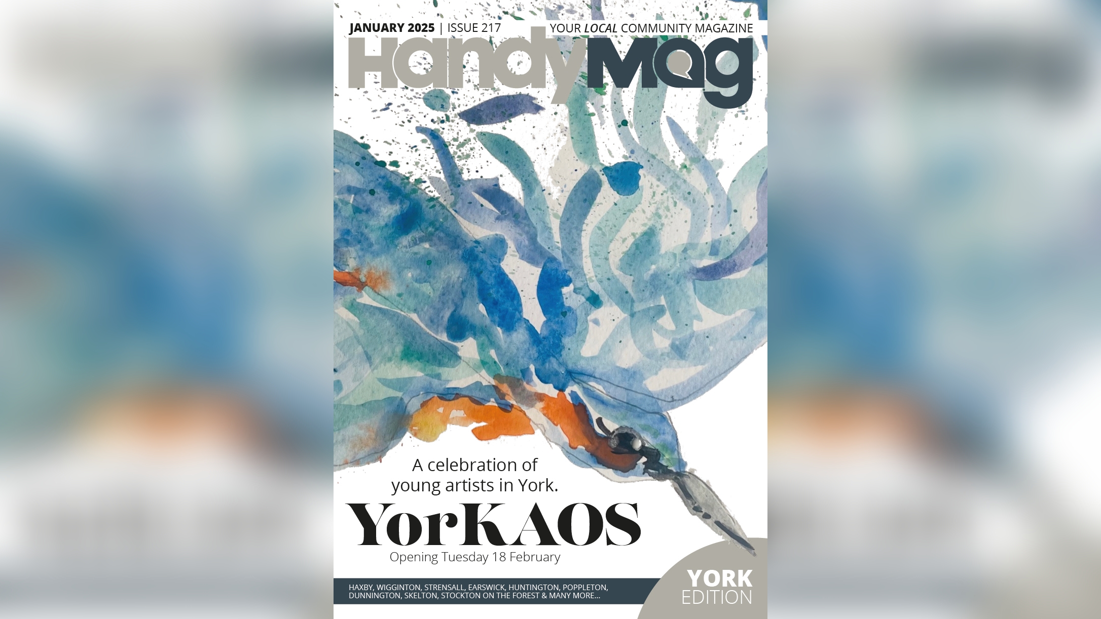 January’s HandyMag covers YorKAOS!