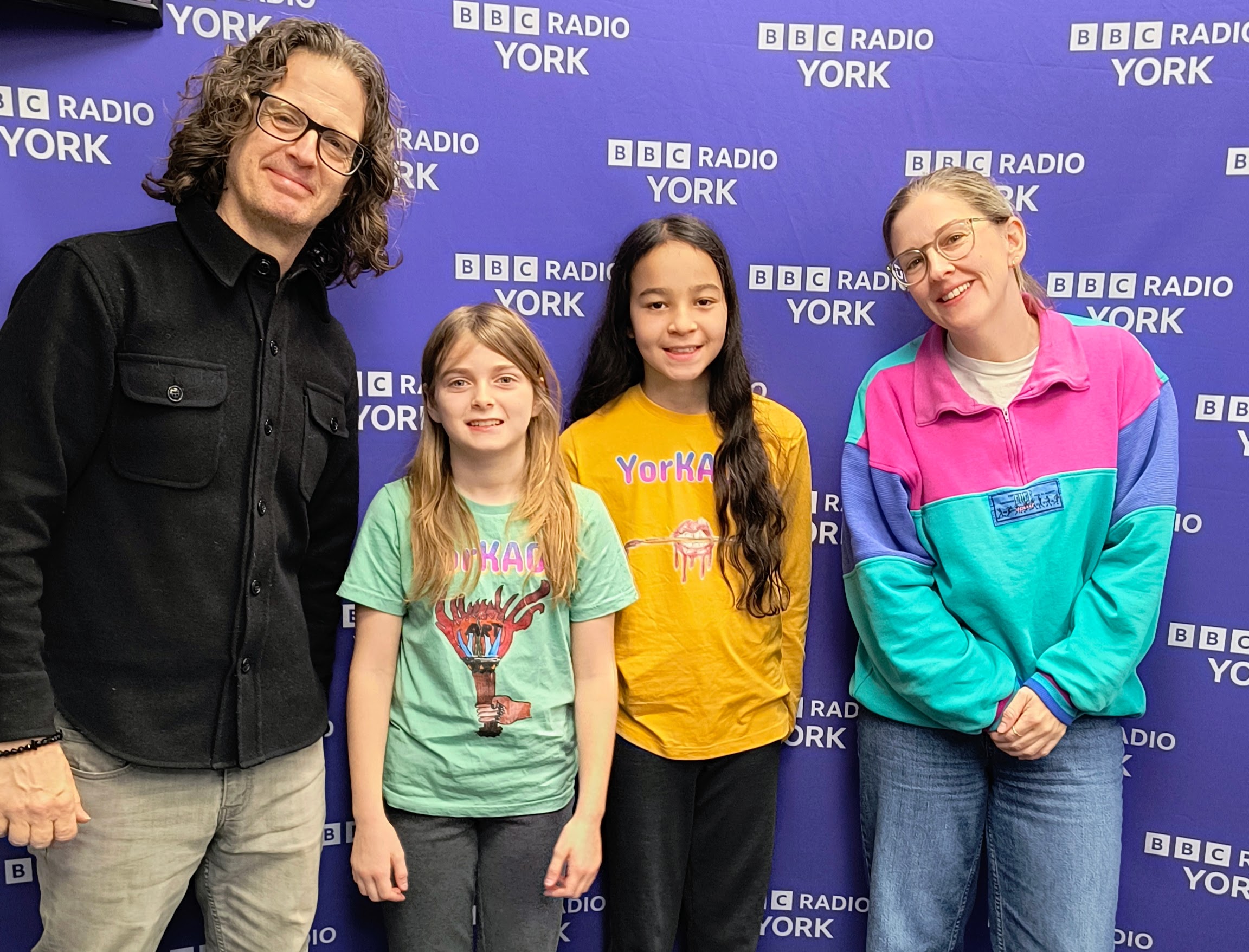 Live on BBC Radio York!