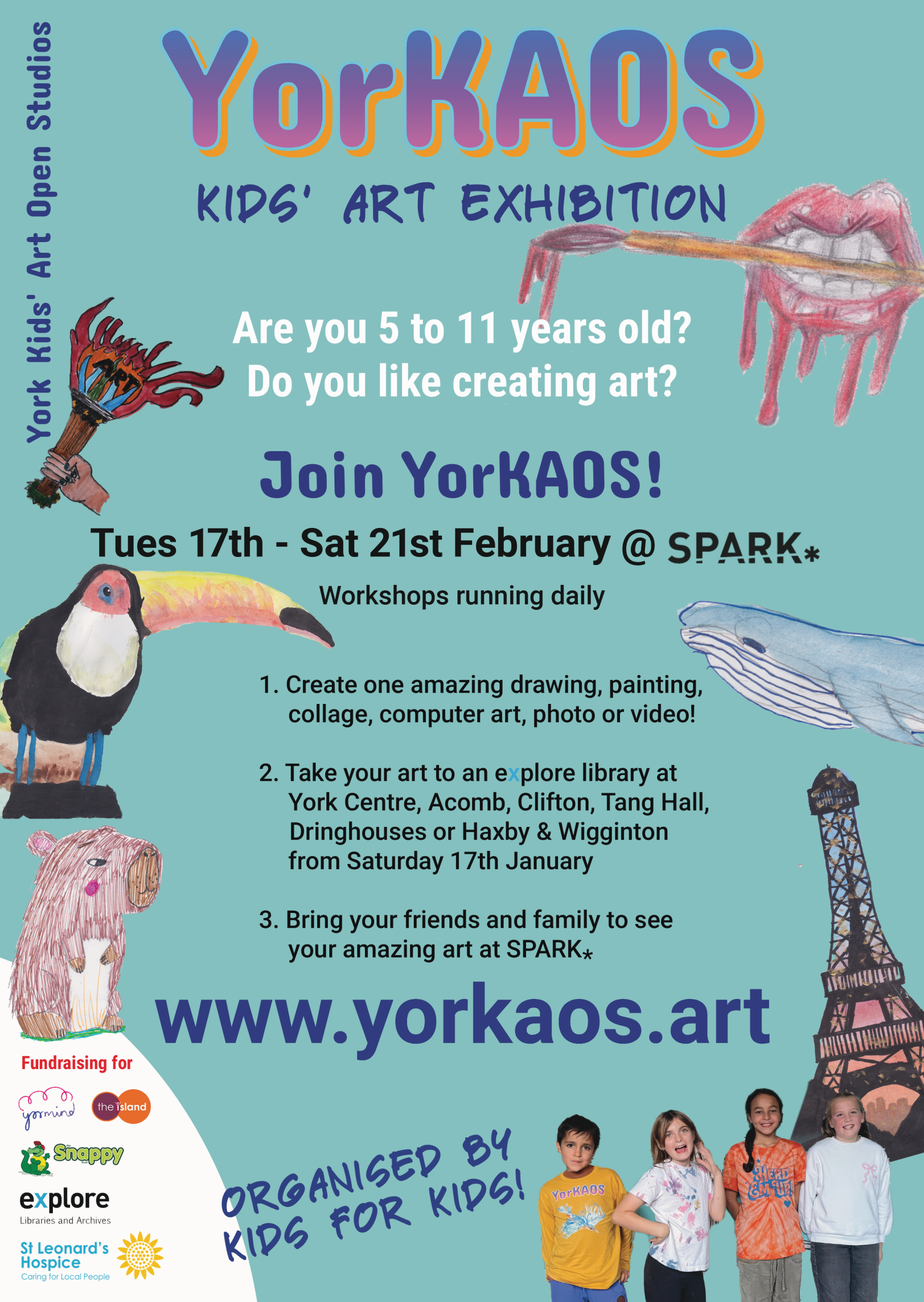 Posters and flyers printed!